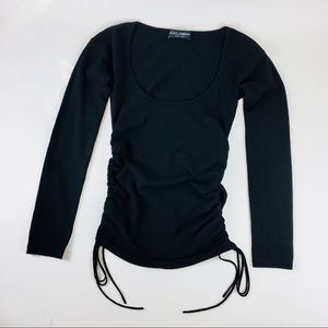 🎉Dolce & Gabbana} Black sweater with drawstrings